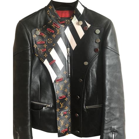 leather louis vuitton jacket|Louis Vuitton leather jacket price.